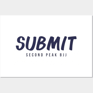 Submit - Second Peak BJJ Posters and Art